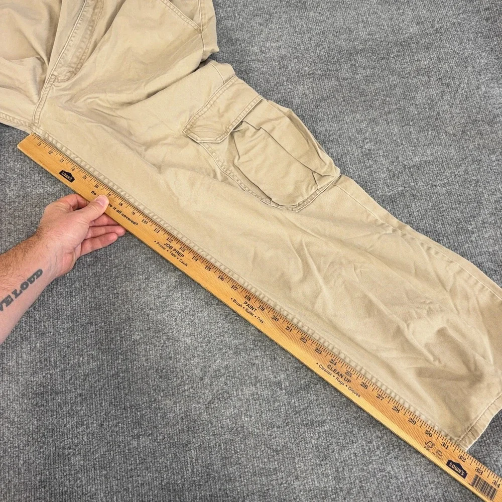 Vintage Levis Silvertab Cargo Pant Men 34x32 Carpenter Skater Baggy Wide Leg